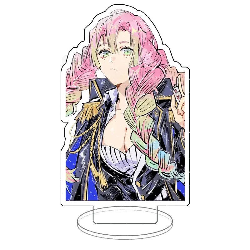 Mô hình Standee Anime Demon Slayer Kimetsu No Yaiba Rengoku Tokitou Muichirou Phụ kiện trang trí để 