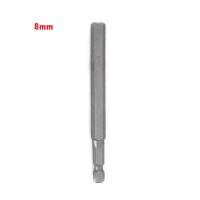 Hexagon Screwdriver Bit Hex Head Quick Change Impact Driver Power Drill 100mm Length Magnetic Handle Screwdriver