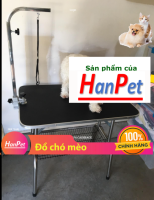 Hanpet - SP59- Bàn cắt tỉa chữ nhật grooming ( 4711692) dụng cụ phòng khám và spa chó mèo