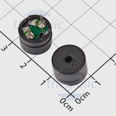 [10 Cái]- 1208-TS Buzzer, Còi Chíp Tần Số 12x8mm 85dB Xuyên Lỗ