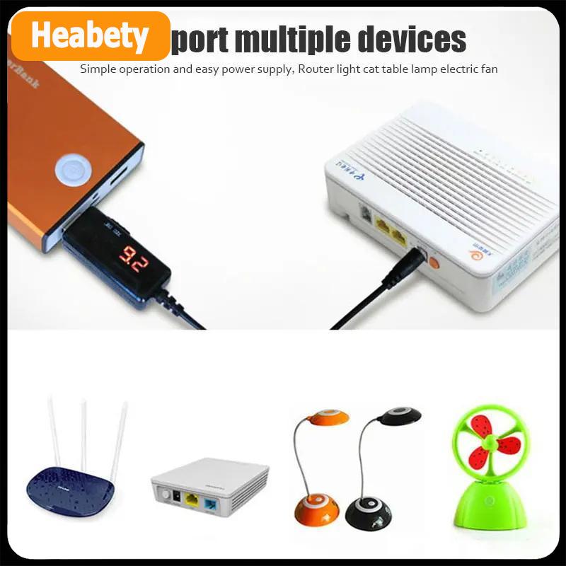 【2-3 ngày giao hàng】 Usb Boost chuyển đổi DC 5V đến 9V 12V USB Step-Up chuyển đổi cáp + 3.5x1.35mm connecter cho cung cấp điện Sạc chuyển đổi điện