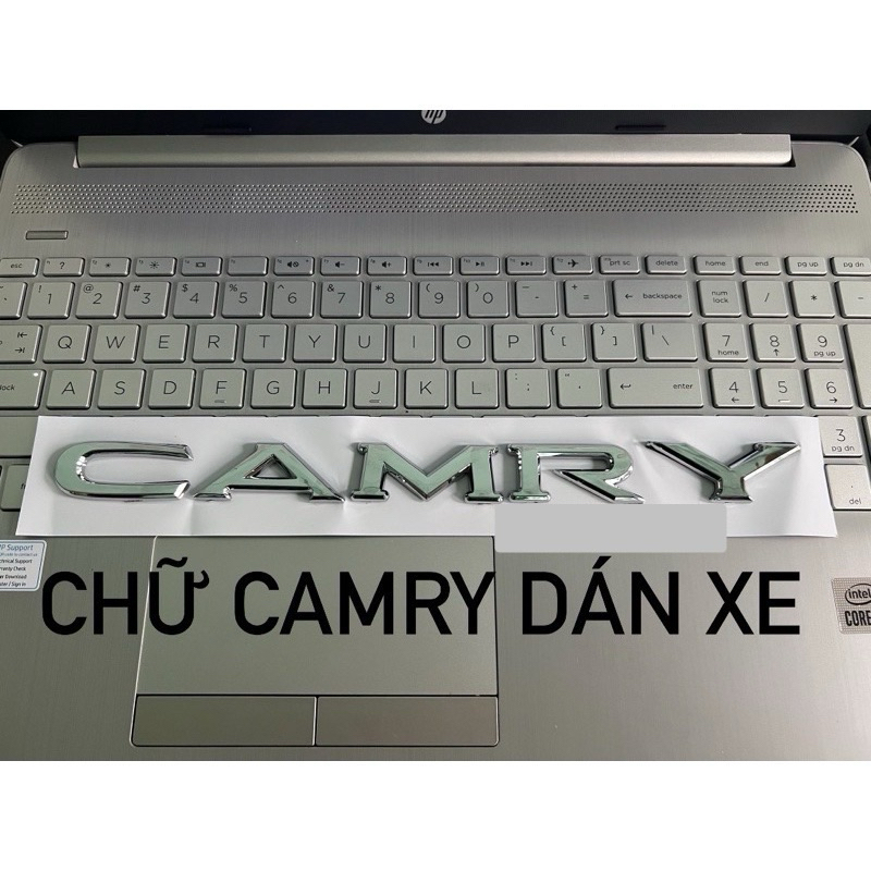 LOGO CHỮ NỔI CAMRY VÀNG VÀ TRẮNG CAO CẤP GIÁ RẺ