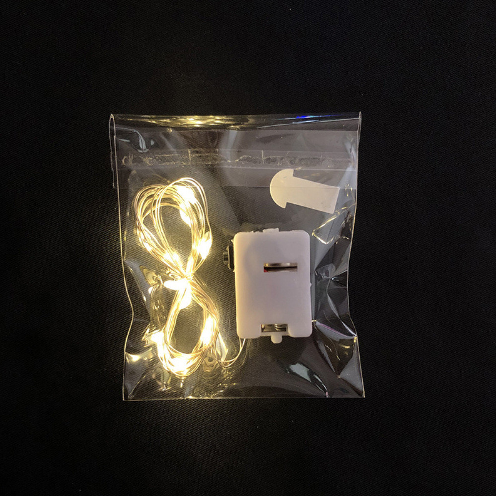 1Meter/2Meter LED Battery Mini LED Copper Wire String Fairy Lights for Christmas Wedding/Party