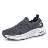 Sketchers Womens Slip - On Knitted Casual Sneakers Breathable Lightweight with Comfort Cushioning Navy Blue & Pink Accents Non - Slip Sole for Daily Comfort