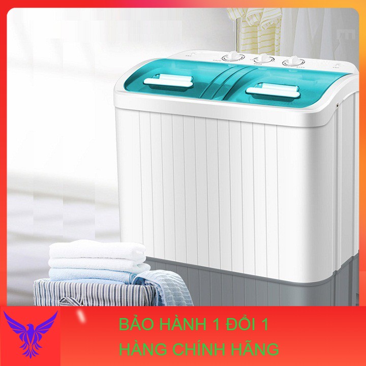 Máy giặt mini AUX 2 lồng giặt cao cấp - Máy giặt 2 lồng giặt tiện dụng - Máy giặt mini cao cấp - Máy giặt đa năng
