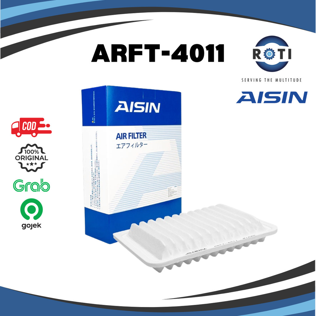 FILTER UDARA YARIS 2005-2015, TOYOTA ALTIS 2008-2012, TOYOTA NAV1 AISIN ARFT-4011 Harga 62,590 Ringgit*Penghantaran Percuma