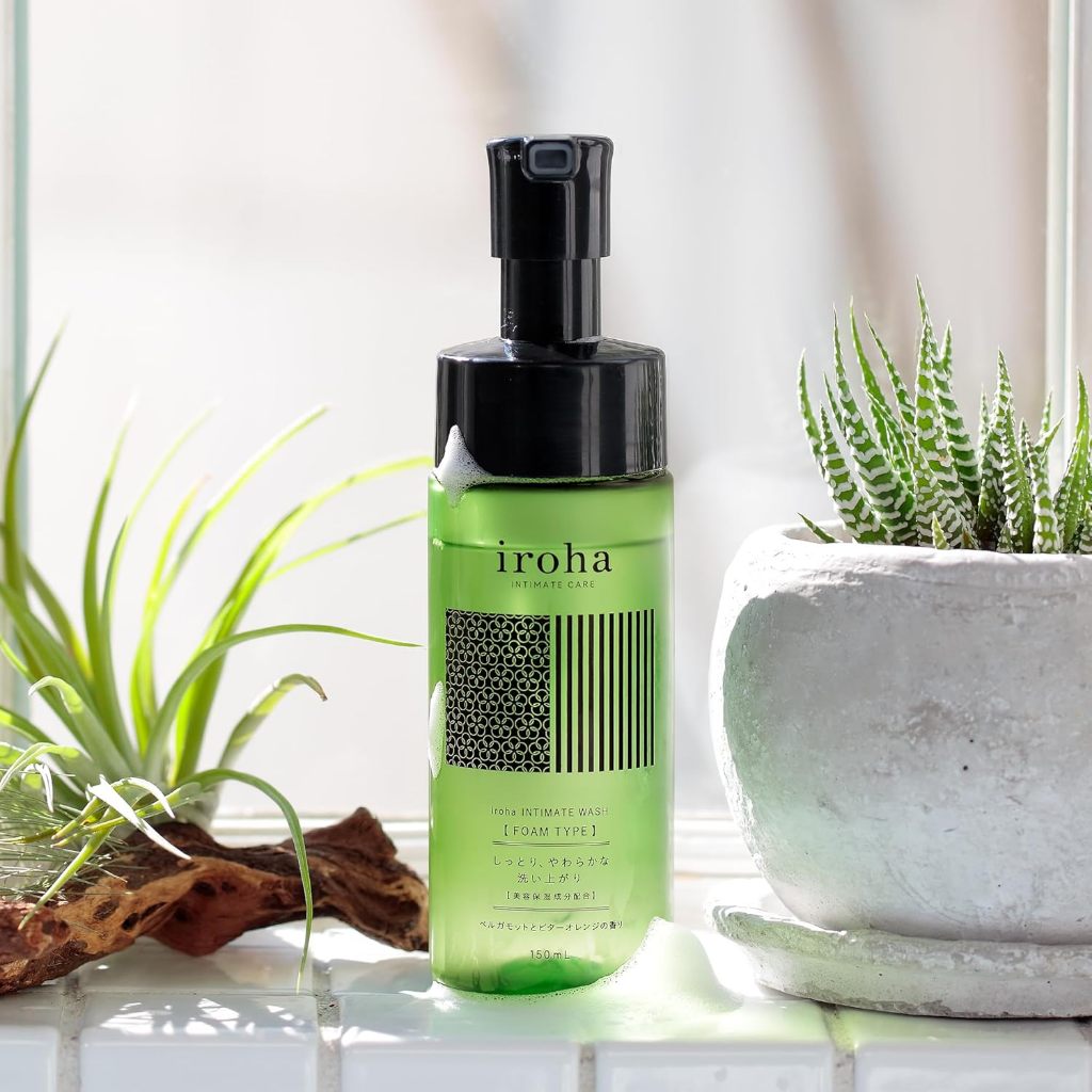 2452~TOP 1 Nhật Bản~ Xà phòng rửa vùng kín IROHA [Loại bọt] Hương bergamot và cam đắng Loại bọt 150ml Axit yếu2555