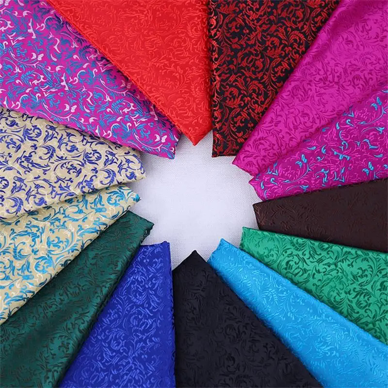 Jacquard vải thổ cẩm quần áo vải chất liệu cho may sườn xám và Kimono cho Diy
