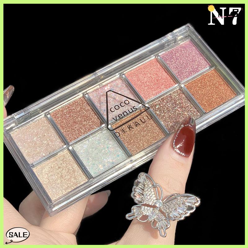 Follow Get New【TIS】 Dikalu 12-Màu Độ Bão Thấp Eyeshadow Palette Tất Cả Các Matte Trà Apricot Mắt Trang Điểm Palette Hàng Ngày Trái Đất Trang Điểm Dài Mắt Bóng - 3