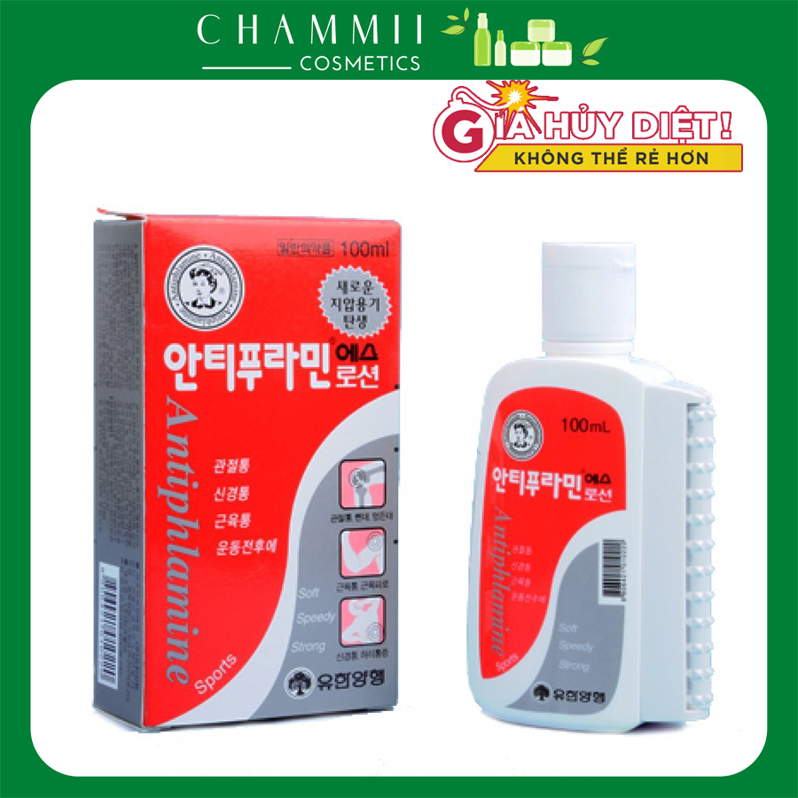 Dầu nóng xoa bóp Hàn Quốc Antiphlamine 100ml