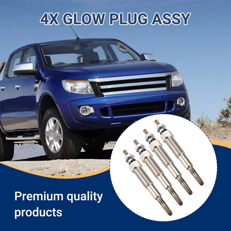 4Pcs WL03-18-601 WL81-18-601 Glow Plug Assy for 2.5TD B2500 for Freda for