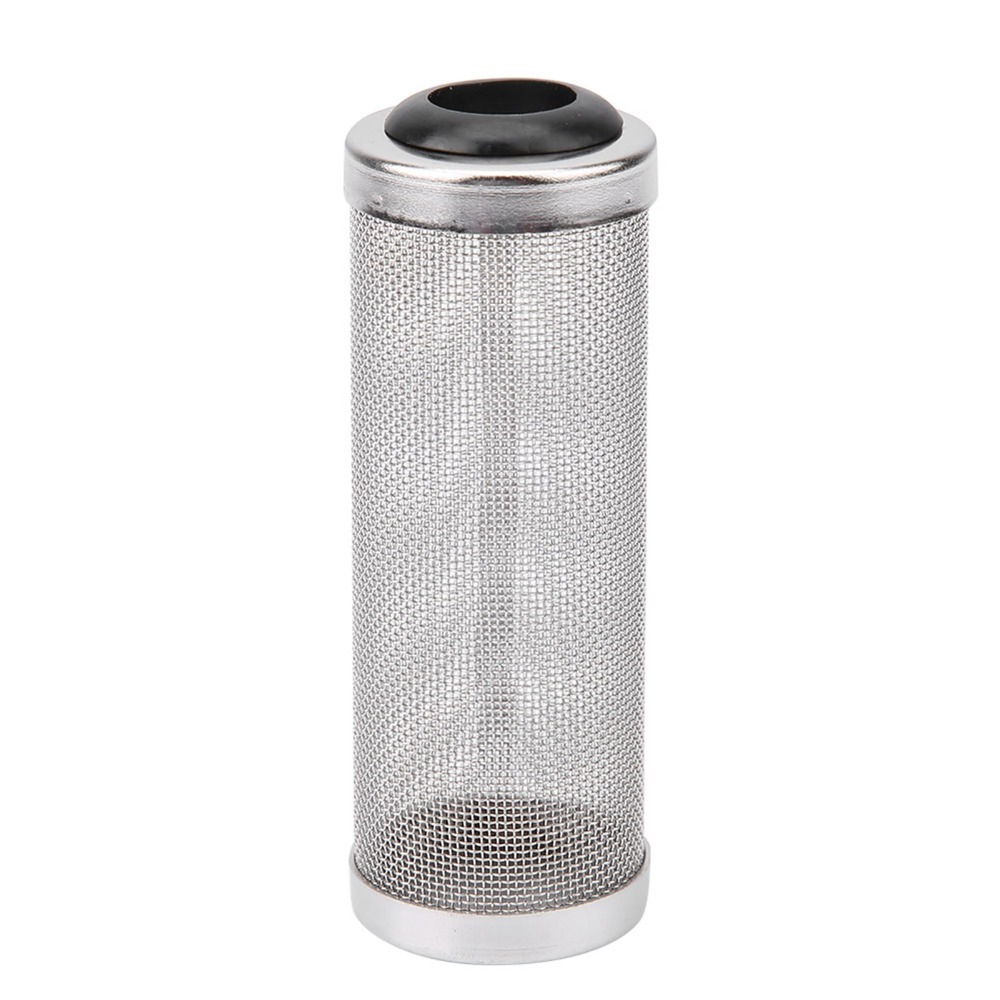 FORDER Lưới thép không gỉ Lưới lọc bể cá silicon Ống lọc trước  loại Lưới lọc khí nạp Người bảo vệ Bọc lưới ống lưới Bộ lọc bằng thép không gỉ Hít thở bể cá - 2
