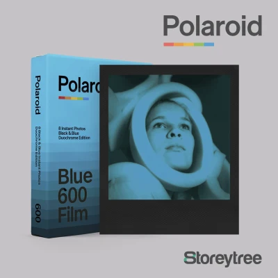 Black & Blue Duochrome Edition Film for Polaroid 600