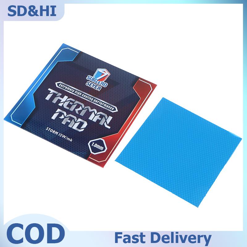 SD&HI Subzero Seven-Ultimate 15W mk แผ่นระบายความร้อน cpu gpu กราฟิกเมนบอร์ดแผ่นซิลิโคนกระจายความร้อน ราคา 42 บาท*ส่งฟรี