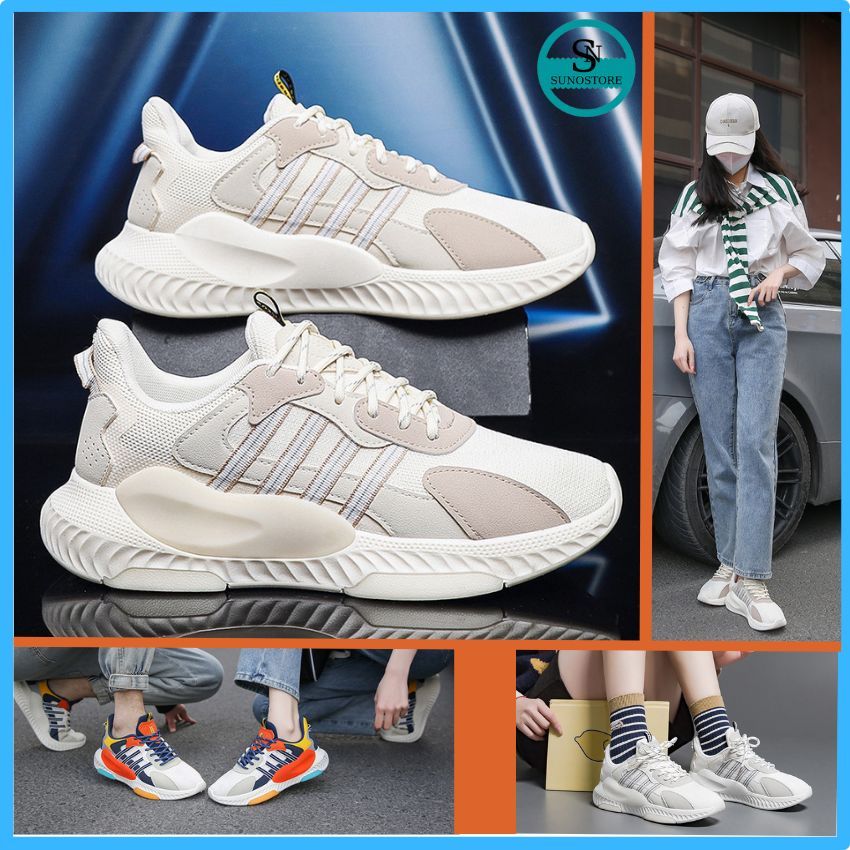 Giày thể thao nữ cao cấp kiểu dáng năng động êm chân thoáng khí hót 2023_2024,giày sneaker nữ mẫu mới GTTN09