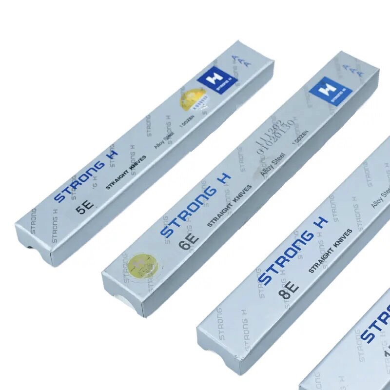Dao máy cắt vải đứng bản 5E, 6E, 8E, 10E, 12E hãng Strongh tem vàng được sử dụng trong ngành may mặc