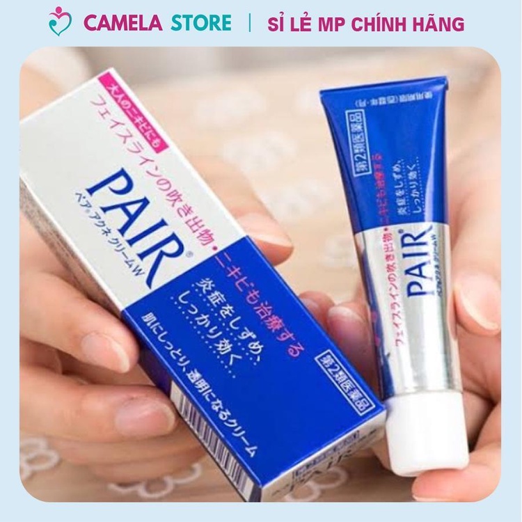 Kem ngừa mụn Pair Acne W Cream Nhật Bản 24g giảm mụn sưng viêm, mờ thâm hiệu quả sau 7 ngày