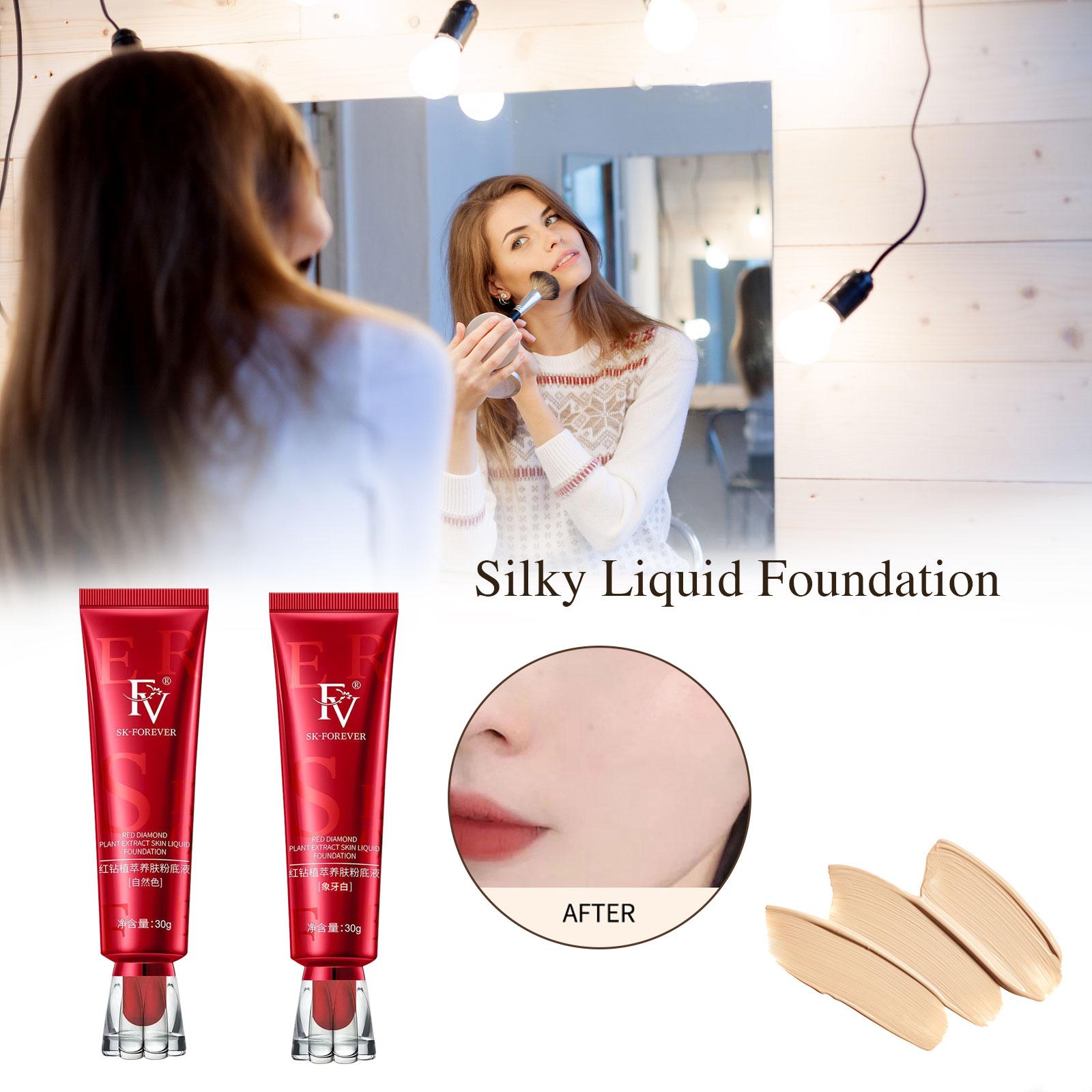 FV Red Diamond Extract Skin Liquid Foundation Face Makeup Base Face BB