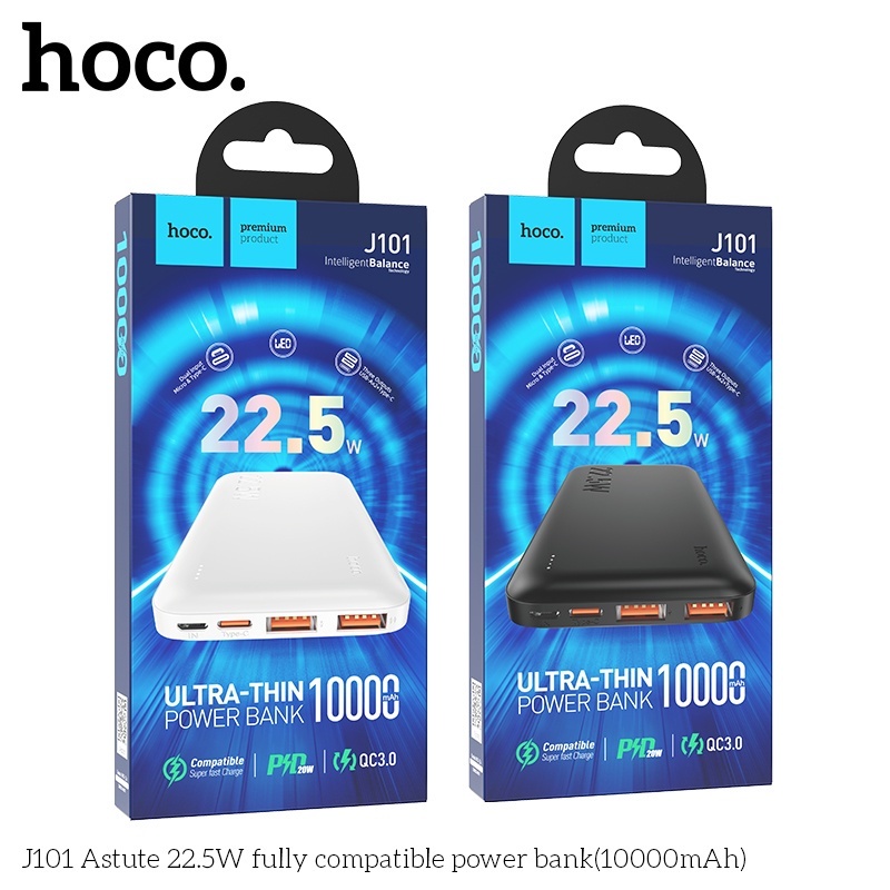 ⚡Mới⚡Pin sạc dự phòng Siêu Tốc 30000mAh J101B /J101A sạc nhanh 22.5w chính hãng Hoco output Type C BH 12 tháng 1 đổi 1 - 4