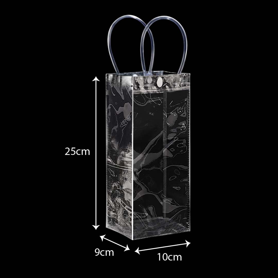 Store Age [25pcs] PVC Plain Transparent Bag | Transparent Bag Goodies Bag Doorgift Bag Kahwin Bag