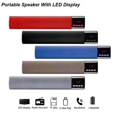 Mini Soundbar Speakers B28s Portable LED bluetooth Speaker 3D stereo SUPER bass