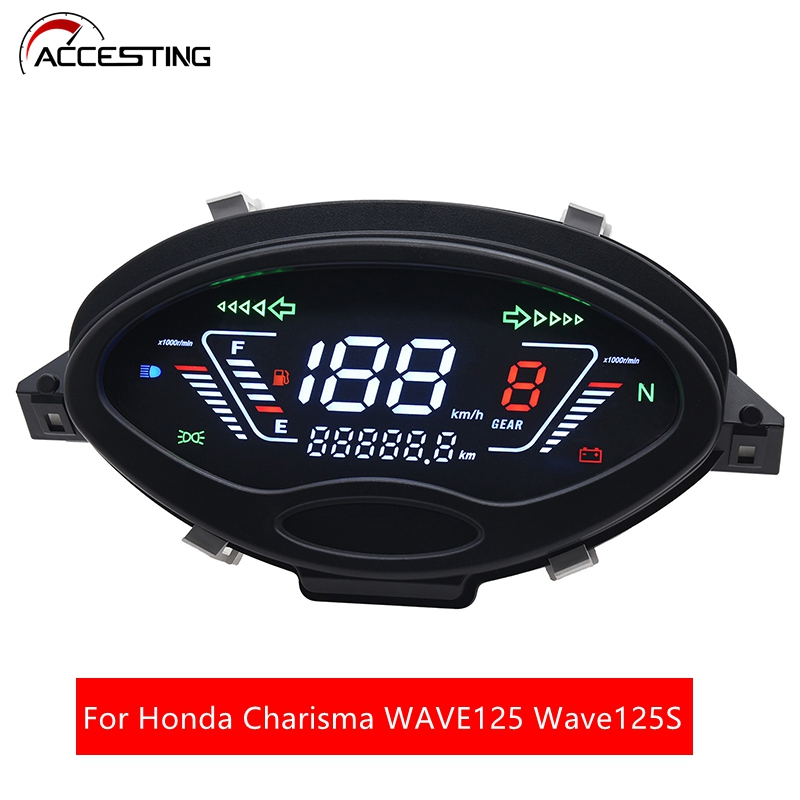 Digital speedometer odometer instrument assembly for Honda Charisma WAVE125 Wave125S Innovation 125 NOVA 125 ราคา 999 บาท*ส่งฟรี