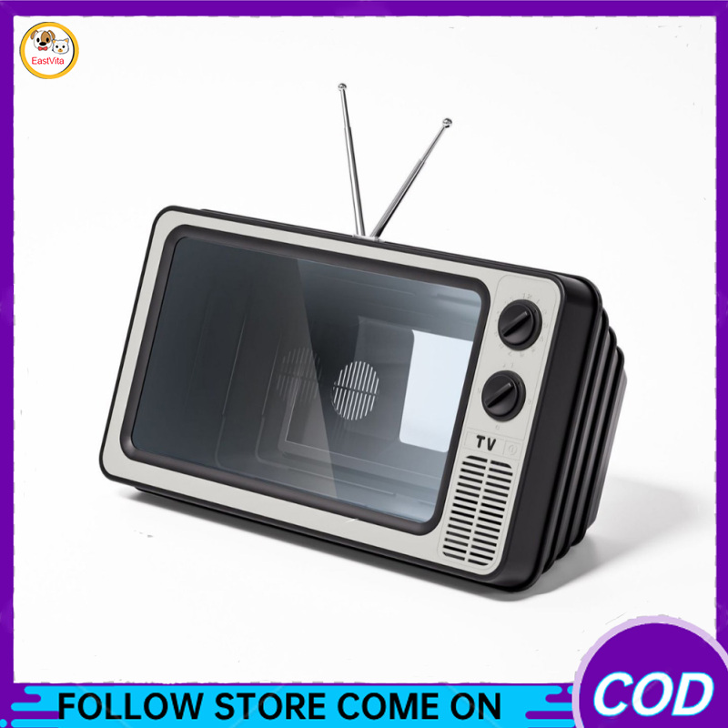 12" Retro TV Amplifier Phone Screen Magnifier Mobile Phone Magnifying Screen Smartphone Screen Magnifier For All Smartphones