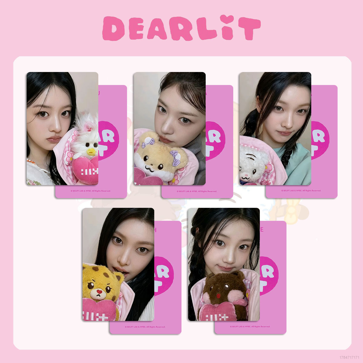 ZJT 5 ชิ้น/เซ็ท ILLIT LOMO Card 2nd Debut Anniversary DEARLIT MOKA Collection Postcard Star Peripheral ราคาพิเศษ พร้อมบริการส่งฟรี JTZ