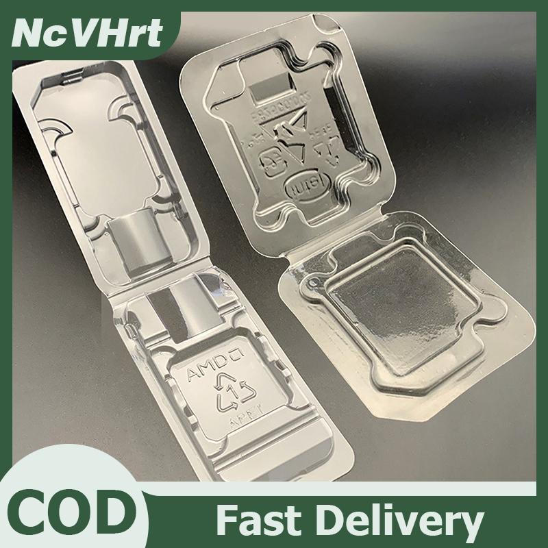 👉Hot Sale Toy NcVHrt 10pcs CPU clamshell TRAY BOX AMD Case Holder Protection สำหรับ AMD AM2 AM3 FM1 FM2 ราคา 30 บาท*ส่งฟรี