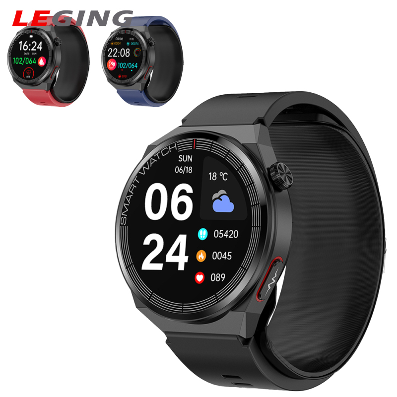 TK62 Smart Watch IP67 Waterproof Blood Glucose Heart Rate Blood Oxygen Blood Pressure Monitor Activity Trackers 1.42" Full Touch Screen Fitness Tracker For Men Women ราคา 3,057 บาท*ส่งฟรี