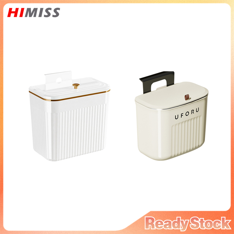 Kitchen Trash Can With Lid Hanging Kitchen Compost Bin Wall Mounted Garbage Can Small Trash Can For Countertop Under Sink ราคา 305 บาท*ส่งฟรี