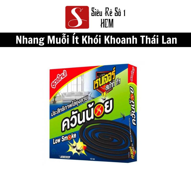 Nhang muỗi khoanh ít khói thái lan hộp 10 khoanh