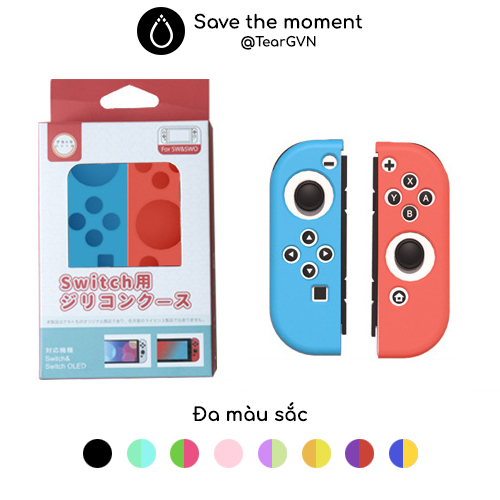 Bọc Silicone mềm mại Akitomo cho Joy-con Nintendo Switch