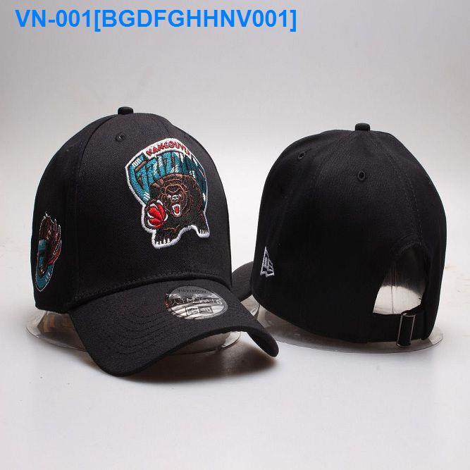 ▼ BGDFGHHNV001 NBA grizzlies moran's hat handsome tide flat hat the American street fashion baseball caps for men and women