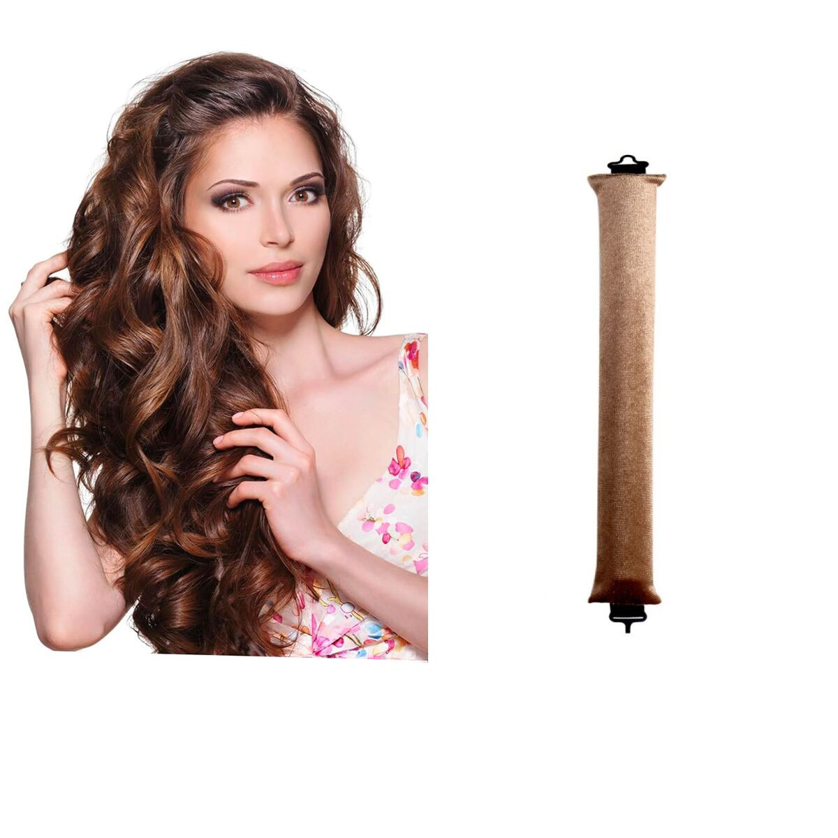 Heatless Hair Curler Sleep Curly Hair Stick Flexi Rods With Hook Sleep Curling Iron No Heat Curlers Overnight Heatless Curls - 3