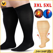 Outdoorbuy Plus Size Compression Socks for Varicose Veins