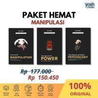 Paket Hemat Manipulasi [ The Art Of Manipulation + Secret Power + Dark Psychology ] - Yash Media