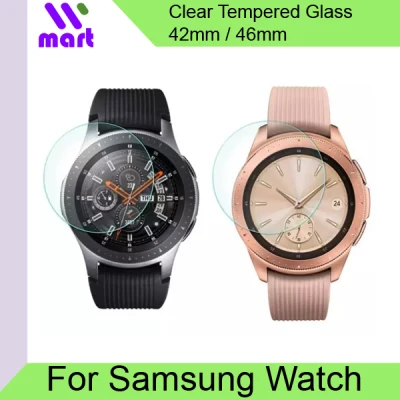 Samsung Galaxy Watch 42mm / 46mm Tempered Glass Screen Protector / Anti scratches wmart