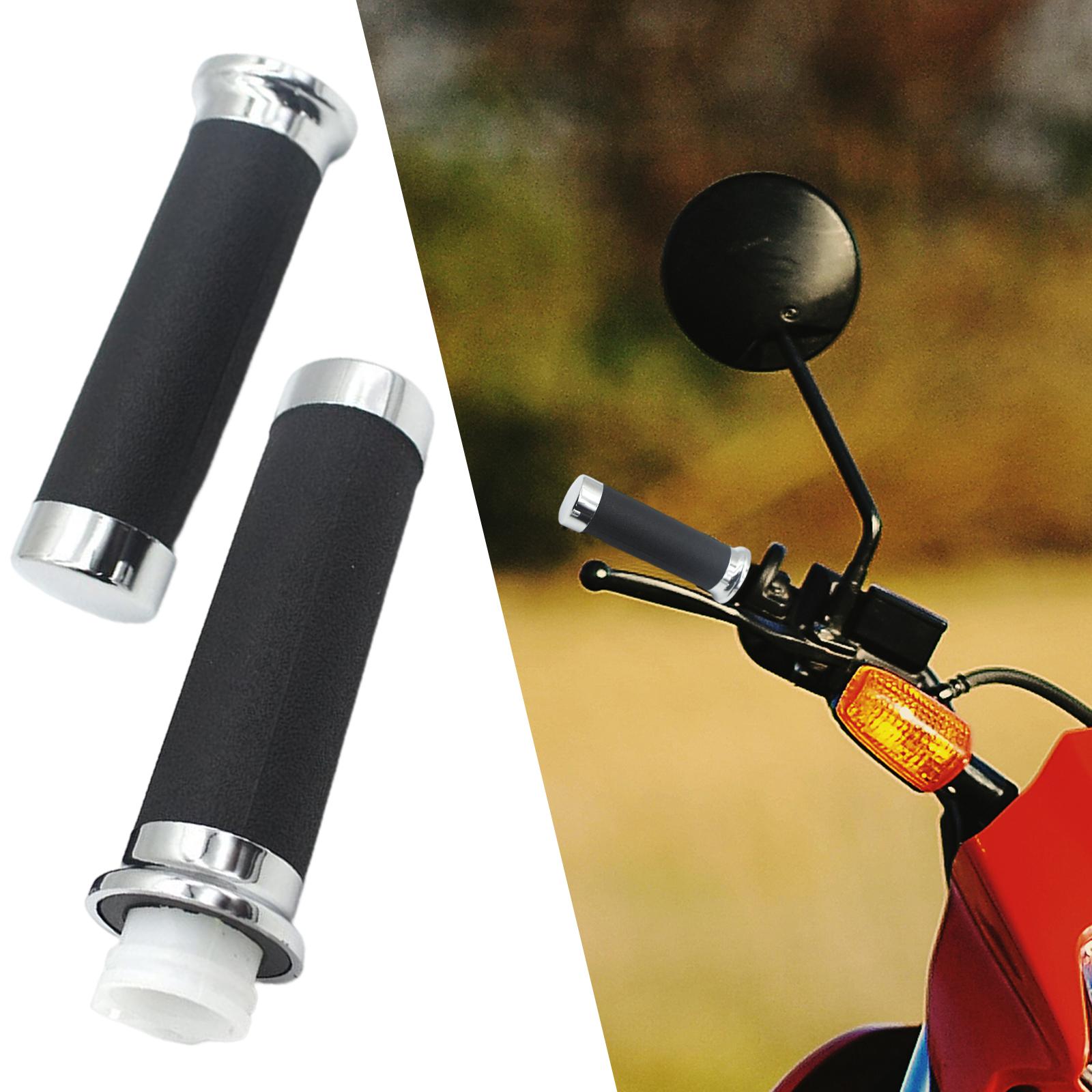 2 Pieces 28mm Motorcycle Handlebar Grips Handle Grips for Honda Magna 250 Magne250 Shadow 400 750 Replacement Durable