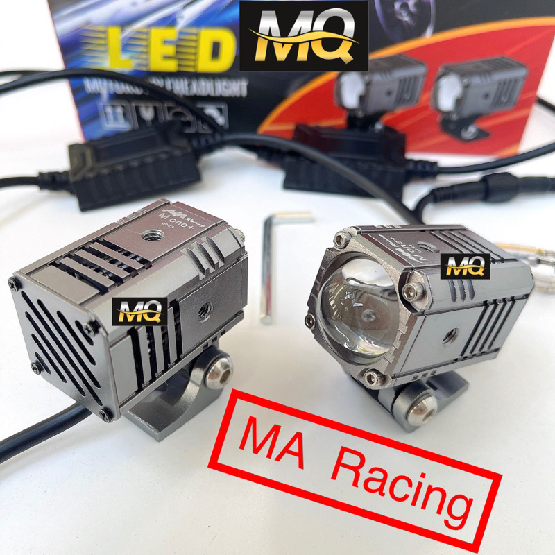 Đèn Trợ Sáng Bi Cầu Mini M one+ 3 Chế Độ 12-24v 45w Chính Hãng MA Racing M3MINI