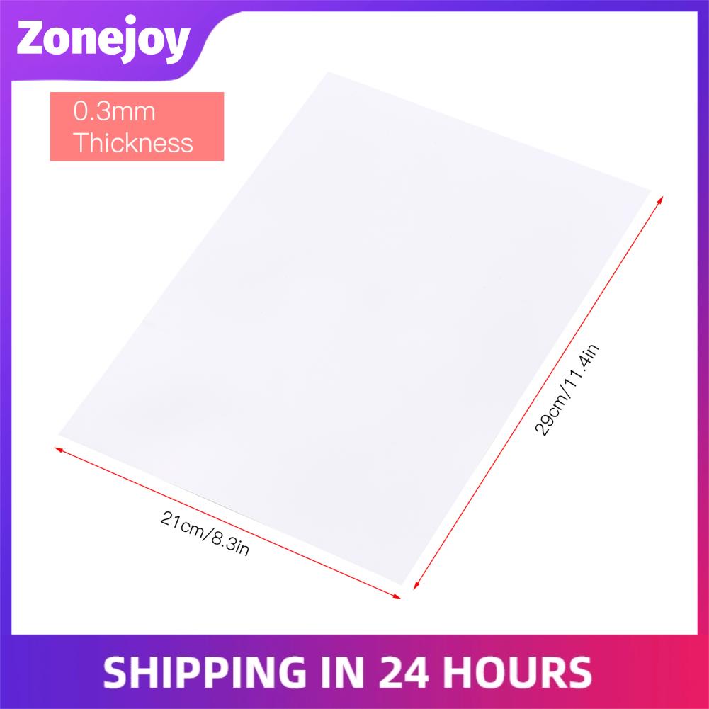 Zonejoy Ejoyous 25 Tờ Bộ Phim Thu Nhỏ Có Thể In Được Màu Trắng Phim Nghệ Thuật Thu Nhỏ Giấy Thu Nhỏ Nhiệt Có Thể In Cho Máy In Phun Cho Mặt Dây DIY Bông Tai Móc Khóa Đồ Trang Trí Phụ Kiện