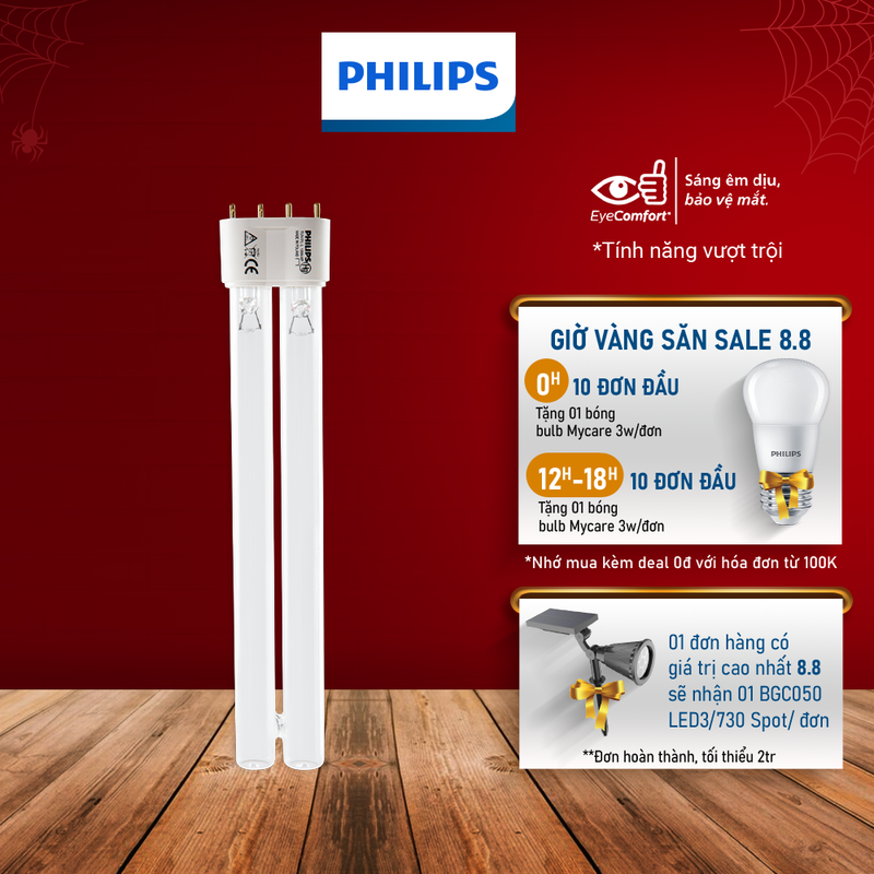 Bóng đèn Philips TUV PL-L18W (01 bóng)