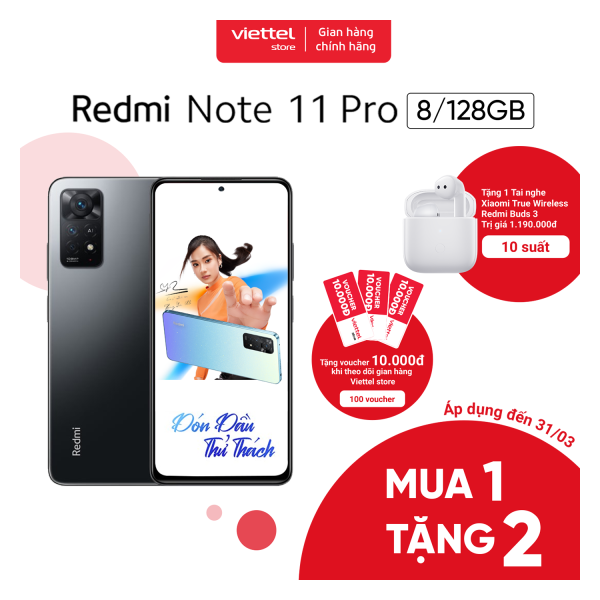 Xiaomi Redmi Note 11 Pro Chính hãng [Viettel Store]