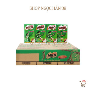 Thùng Sữa Milo 48 hộp x 110ml  DATE MỚI