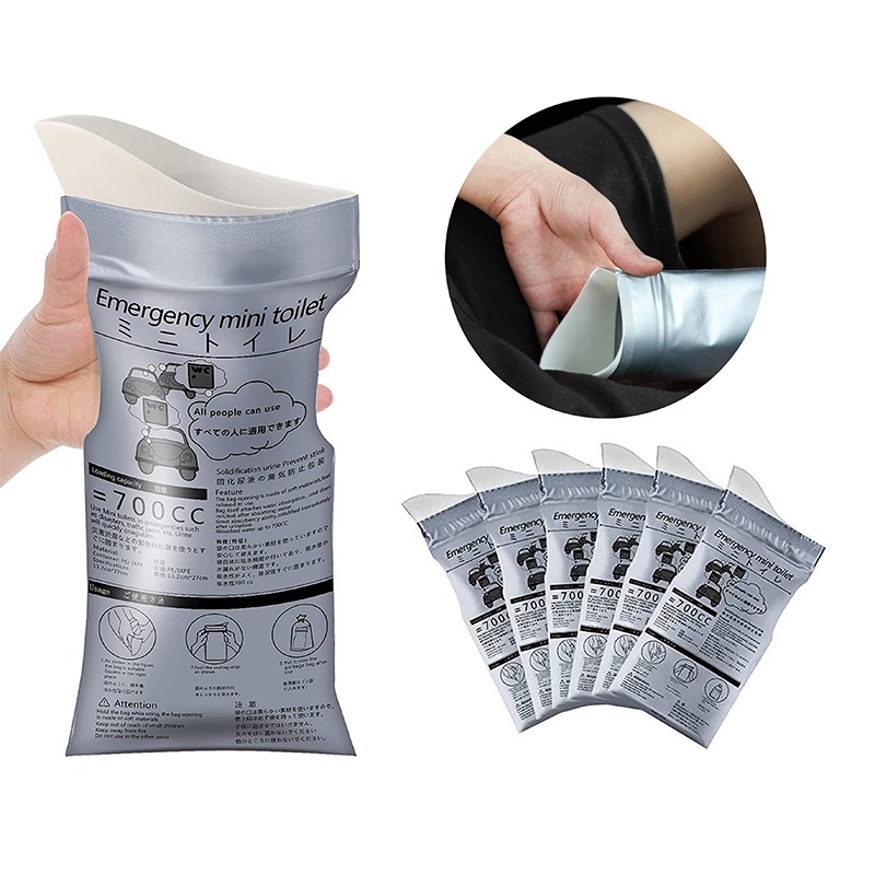 Túi đi Vệ Sinh Khẩn Cấp Dùng 1 Lần