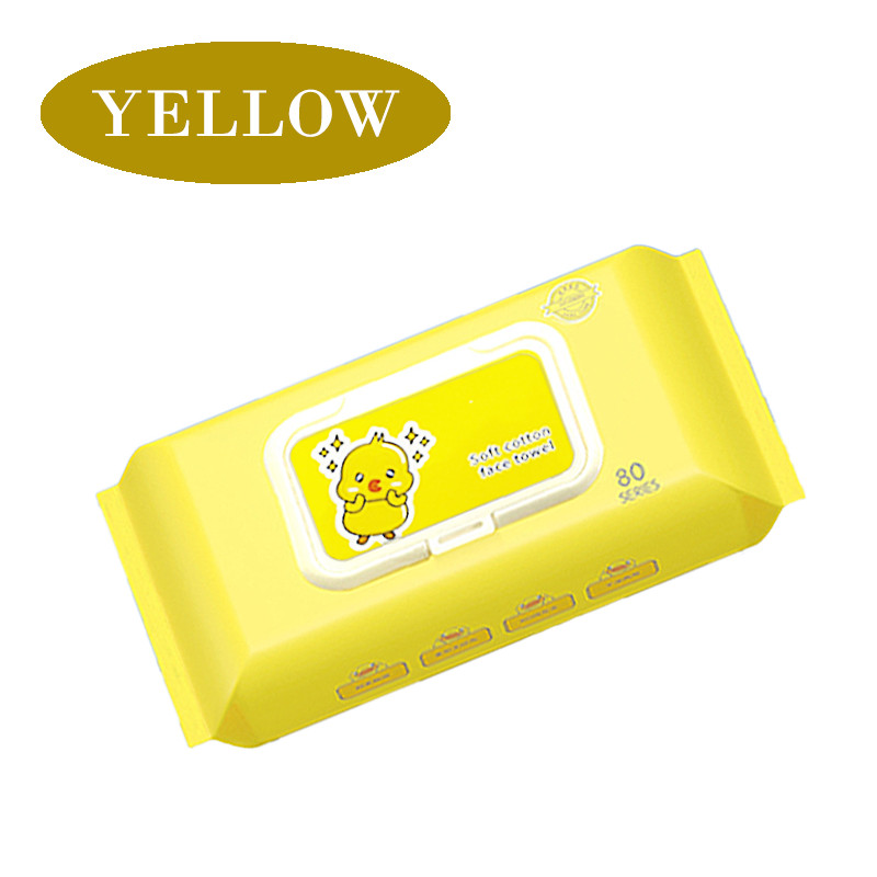 FRAGRANCE FREE 💥 80 Sheets Baby Wipes Wet Tissue Non-Alcohol Hand Mouth Facial Cleansing Towel Cloth