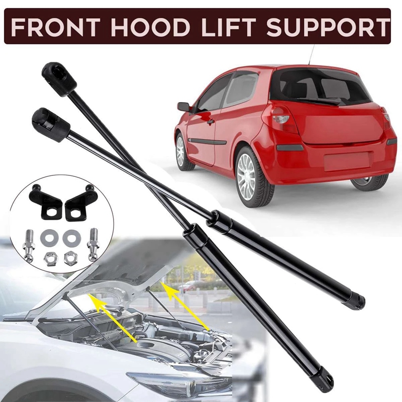 (ZFQY) 2X Front Hood Bonnet Modify Gas Springs Shock Damper Gas Strut Lift Support for Opel J MK6 2009-2015