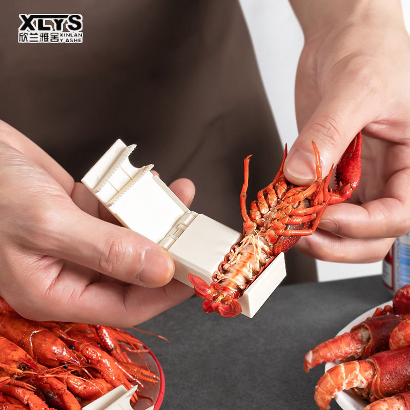 Shrimp sheller tool New crayfish sheller Shrimp peeling and nail protection family restaurant shrimp peeling ราคา 27 บาท*ส่งฟรี