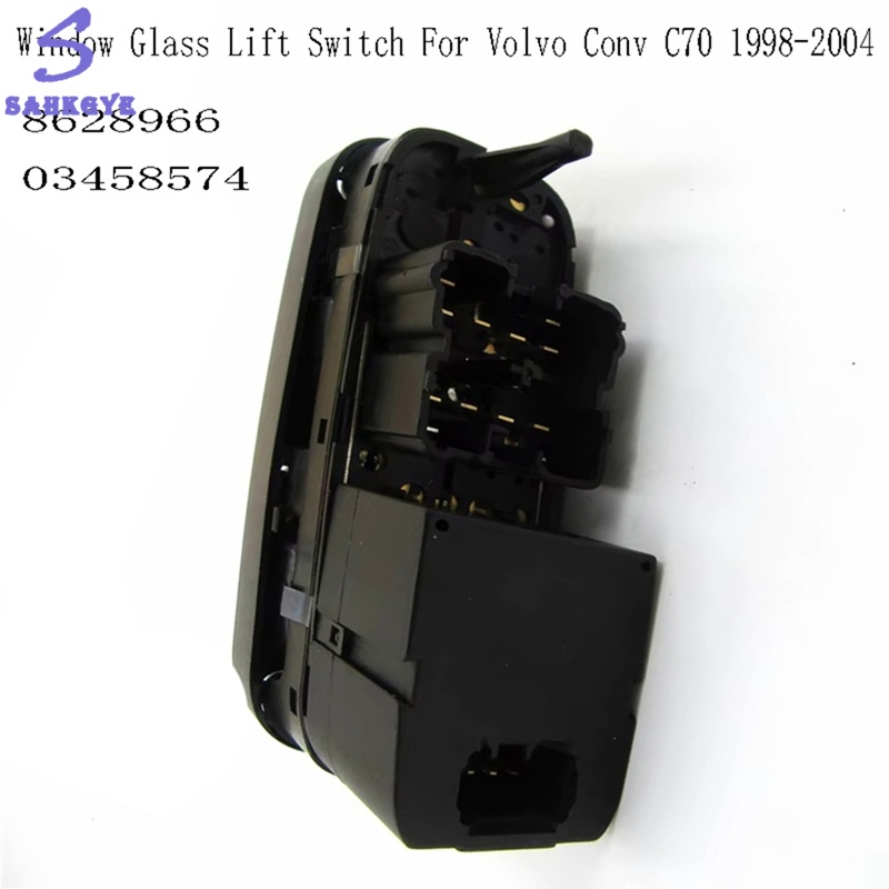 Driver Left Side Window Control Switch 8628966 Window Glass Lift Switch for Conv C70 1998-2004 03458574 ราคา 1,920 บาท*ส่งฟรี