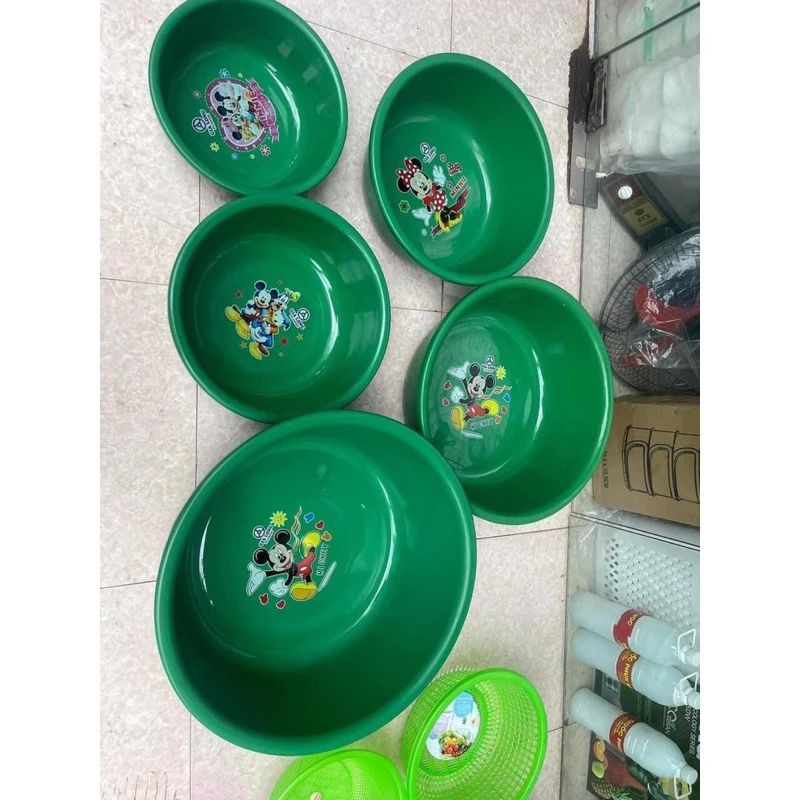một sét 5 chậu nhựa giá rẻ